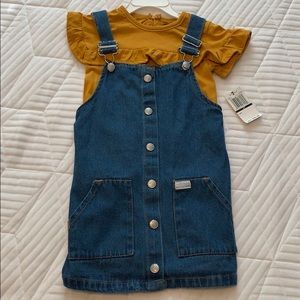 7 For All Mankind Jean Jumper Set, 4T